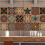 100 Pcs 3D Multi Moroccan Self-Adhesive Bathroom Kitchen Wall Stair Tile Sticker 3