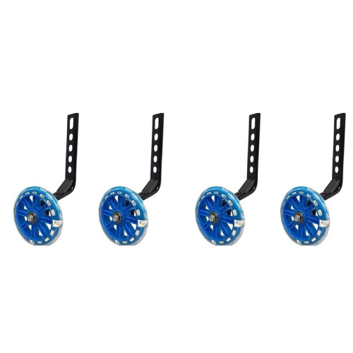 4x Rodas de Treinamento Infantis para Bicicleta de 20 Polegadas Rodas de Treinamento de Bicicleta Flash Rodas de Treinamento de Bicicleta com
