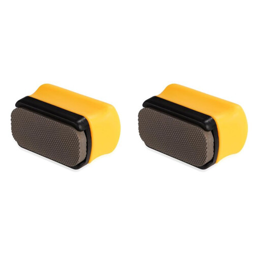2X Denibbing File with Handheld Device, Double-Sided Grinding  Tools Car Paint Remover Tool Adjustable Paint File