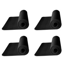 4pcs 120X60cm Exercise Mat Gym Fitness Equipment for Treadmill Bike Protect Floor Mat