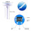 3X Floating Pool Thermometer Wireless - Swimming Pool Temperature Thermometer Easy Read, Solar Digital Pool Thermometer 7