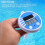 3X Floating Pool Thermometer Wireless - Swimming Pool Temperature Thermometer Easy Read, Solar Digital Pool Thermometer 2