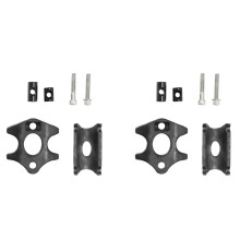 2X Carbon Fiber Seatpost Clamping Base Cover Accessories Mountain Road Bike Seatposts Top Cap for Rear Post