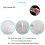 6 Pack Foaming Soap Dispenser 15Oz Refillable Foam Liquid Hand Soap Empty Plastic Pump Bottle Container - Clear 450Ml 3