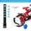 4x Rodas de Treinamento Infantis para Bicicleta de 20 Polegadas Rodas de Treinamento de Bicicleta Flash Rodas de Treinamento de Bicicleta com 4