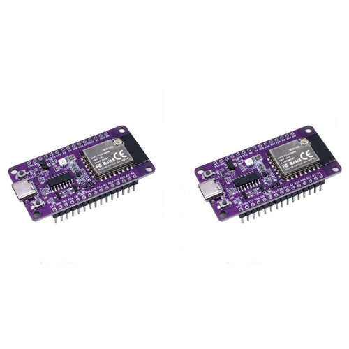 2X RTL8720DN Dual-Band WiFi  Module NICEMCU BW16 Development Board Onboard IPEX Antenne, Gesoldeerd