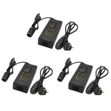 3X 12V 15A 160W Auto Power Converter 220V Naar 12V Auto Power Adapter Converter Auto Thuis Sigaretten-Aansteker Converter EU Plug