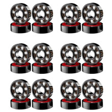 24 Pcs Ceramic Bearings High Speed Wear Resistant for Skate Skateboard Wheel