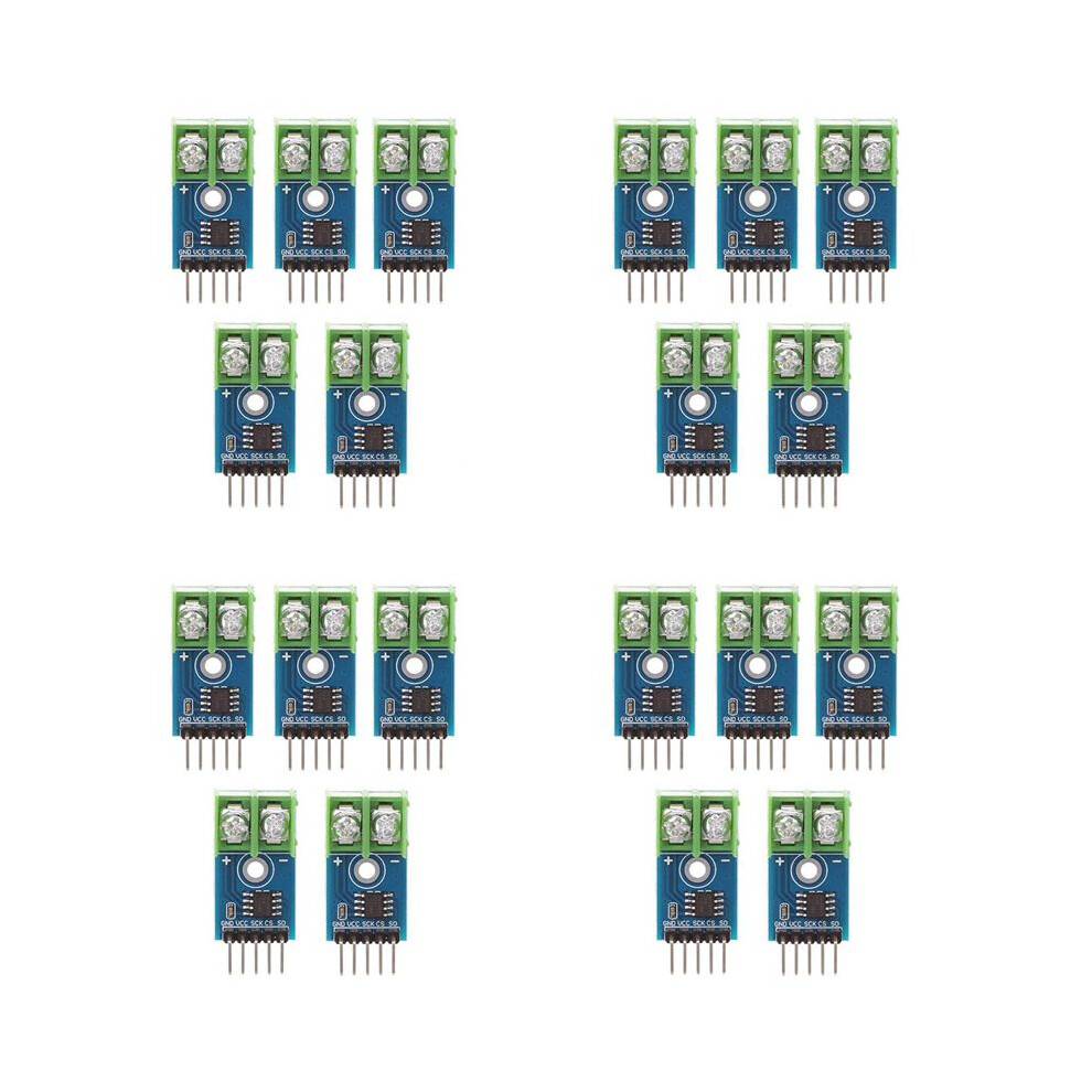 20Pcs Max6675 K Type Thermocouple Temperature Sensor Module For Raspberry Pi Green 6032905398566