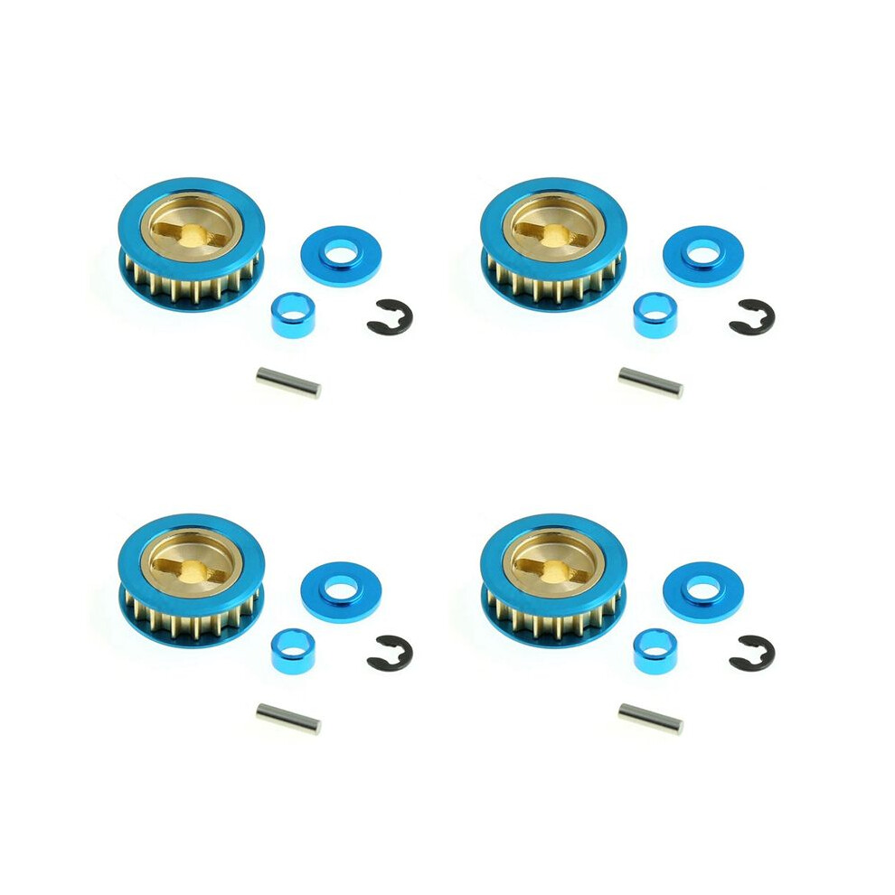 4X Metal Pulley 18T 300054450 For Xv-01 Xv01 Ta06 1/10 Rc Car Upgrades Parts Accessories 6032445616458