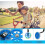 4x Rodas de Treinamento Infantis para Bicicleta de 20 Polegadas Rodas de Treinamento de Bicicleta Flash Rodas de Treinamento de Bicicleta com 3