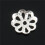 Vackra PäRlor 6 mm SilverfäRgade BlompäRlor för Smyckestillverkning (Ca 1500 St) 5
