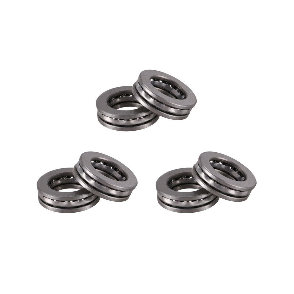 6 Pcs Axial Thrust Bearing 51104 20 X 35 X 10Mm 6033545439473