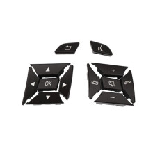 Kfz-Lenkradschalter für - W204 X204 W212 W156 W246 CE und GLK-Klasse 2185400162 (Schwarz)