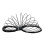 10X 3D Printer Pen Filament 1.75mm PLA 10m(Black PLA) 4