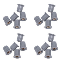20 Pieces 4mm Inner Potentiometer Axis Potentiometer Control Knob Knob