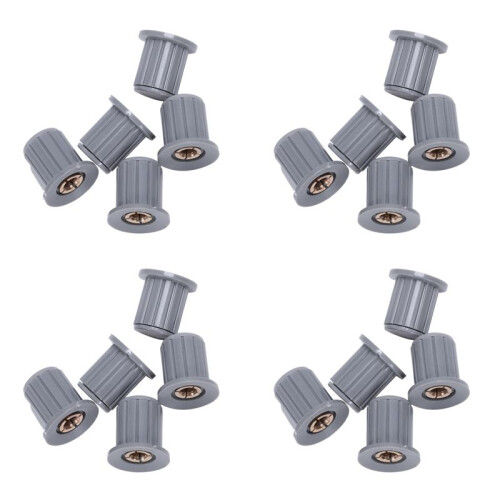 20 Pieces 4mm Inner Potentiometer Axis Potentiometer Control Knob Knob