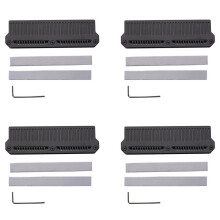 4X DDR4 DDR5 RAM Memory Heatsink Cooler Memory Cooling Vest Aluminum Radiator with 9W Silicone Grease Heat Conductor