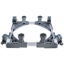 Support pour Machine à Laver RéGlable RéFrigéRateur Base SuréLevéE Support de Rouleau Mobile Roue Salle de Bains Accessoires de Cuisine