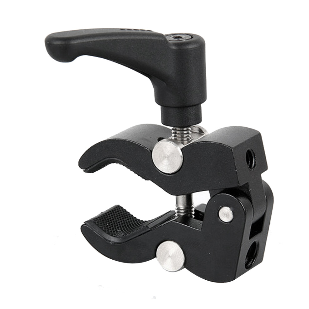 1/4Inch & 3/8Inch Thread Super Clamp Crab Pliers Clamp For Dslr Camera Photo Studio Accessory 6034036746124