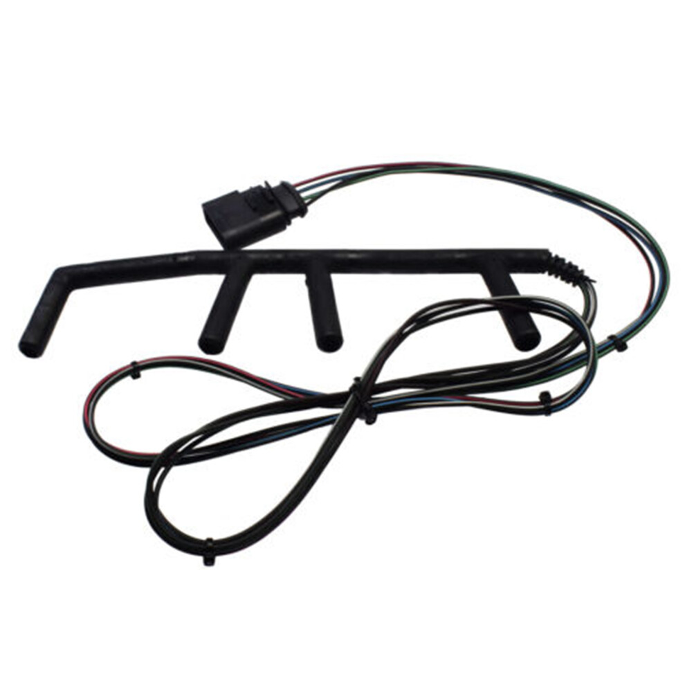 038971220C 4 Wire Crude Oil Glow Plug Wiring Harness For Tdi 1.9L 2002-2004 Black 6032074978606