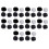 40X Universal Lavalier Microphone Furry Fur Windshield Wind Muff Soft for    Lapel Lavalier Mic 5Mm 1