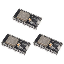 3X ESP32 ESP-32S NodeMCU-32S ESP-WROOM-32 Development Board 2.4 GHz WiFi and Dual Cores Microcontroller