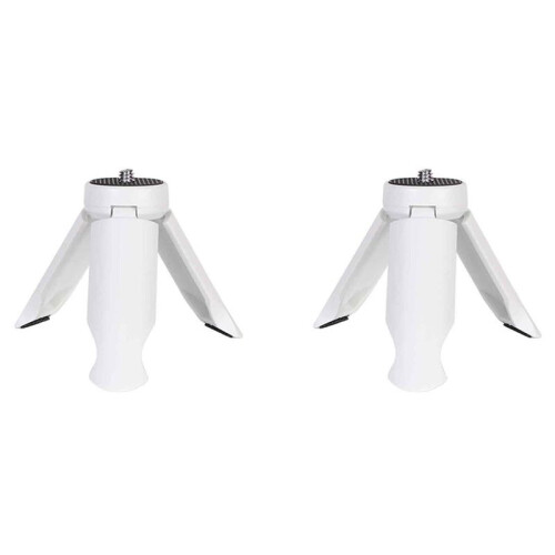 2X  Tripod Phone Stabilizer for Enhanced Photography & Videography White