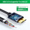 5Gbps USB Type C to Micro-B 3.0 Cable 3A Quick Charging for Laptop Hard Drive Disk Smartphone Micro-B Wire Cord, 0.5M 10
