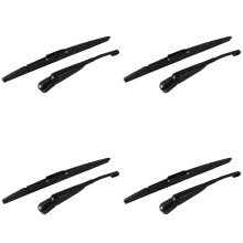 4X Conjunto de BraçO de Limpador de Para-Brisa Traseiro - Conjunto de Lâmina de BraçO de Limpador de Para-Brisa Traseiro para CRV CR-V 2012-2016