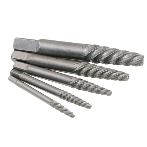44Pcs Damaged Screw Extractor Set Remove Stripped or Broken Screws Bolt Fastener Easy Out 3-10Mm 1
