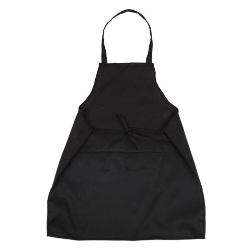8X Unisex 2 Pocket Black Kitchen Apron Bib, One Size in Medium 2