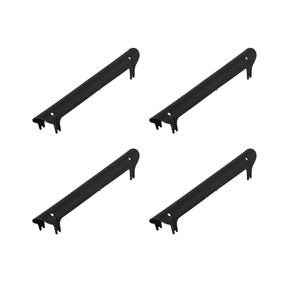 4X New Mountain Bike Bicycle Frame Chainstay Posted Protector Bicycle Chain Guard Protection Bike Accessories Black 6033983859758