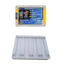 Uppgraderad 1030KH/S NMMiner NerdMiner+4 Slots Stand 2,8 Tums  Skärm Bitcoin Crypto Solo Lottery Miner