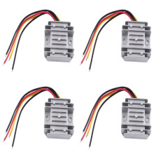 4X 12V-24V Till 6V 10A 60W Converter Stabilisator Step-Down Transformator Booster Regulator Step Down Modul Strömförsörjning