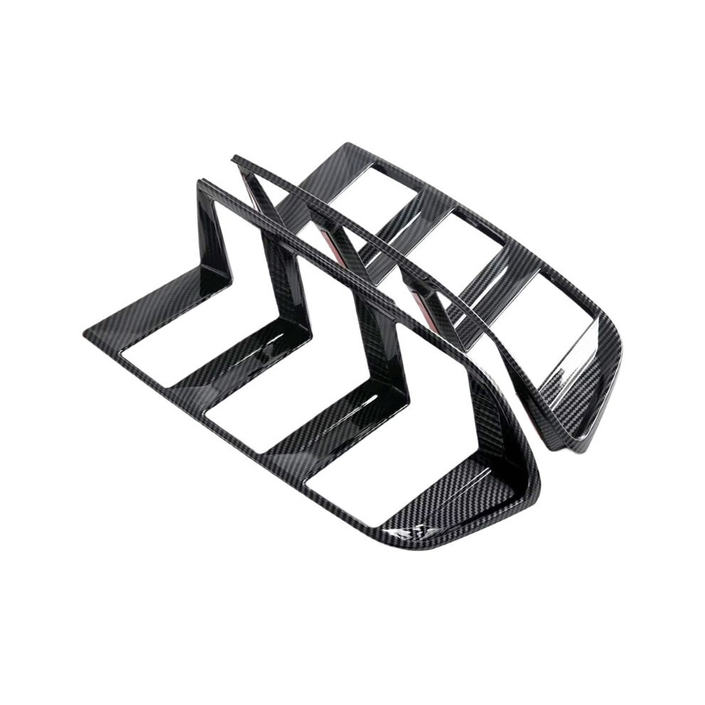Car Rear Tailligh Lamp Cover Trim For Mustang S650 Horse Ecoboost 2024 2025 Carbon Fiber Accessories Dark 6032838467940