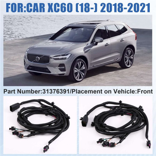 31499198 Främre Stötfångare Ledningsnät Wire System för  XC60 2018-2021 Biltillbehör 1