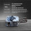 Dual-Paddle Morse Code Keyer CW Keyer Manual/Auto Trainer with Magnetic Base USB Communication Cable for PC 4