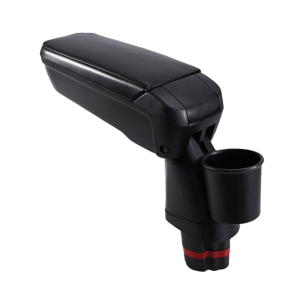 Water Cup Holder Central Armrest Box Center Console Armrest For Fortwo Forfour 453 15-19 Black 6032211775594