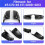 2 Pezzi Specchietto Retrovisore Laterale Modificato per Auto con Corno per  X5 E70 X6 E71 2008-2013 Nero Lucido 4