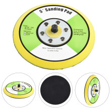 1PCS 5 Zoll Schaumstoff-Kunststoff-Rückenpolster 12000 U/min M8 Schleifscheibenrückseite für Winkelschleifer Polierpads Polierscheibenkleber