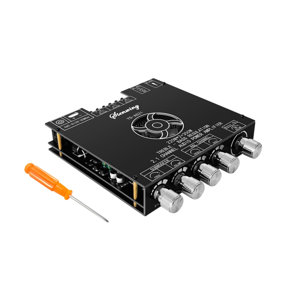 Ys-As21 2.1-Channel Digital Amplifier Board Tpa3251 220Wx2+350W High-Power High-Bass Adjustment Subwoofer 4712379991891