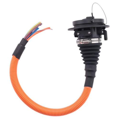 EV Adapter 32A Three Phase Adapter Electric Vehicles Charging Adapter EV Connector Socket CCS2 Adapter with
