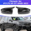 2 Pezzi Specchietto Retrovisore Laterale Modificato per Auto con Corno per  X5 E70 X6 E71 2008-2013 Nero Lucido 2