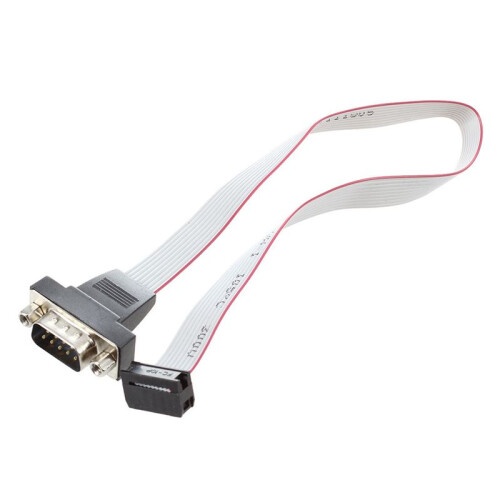 20X DB9 RS232 to 10 Pin Ribbon Cable Connector Adapter 1