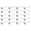 20X DB9 RS232 to 10 Pin Ribbon Cable Connector Adapter 1