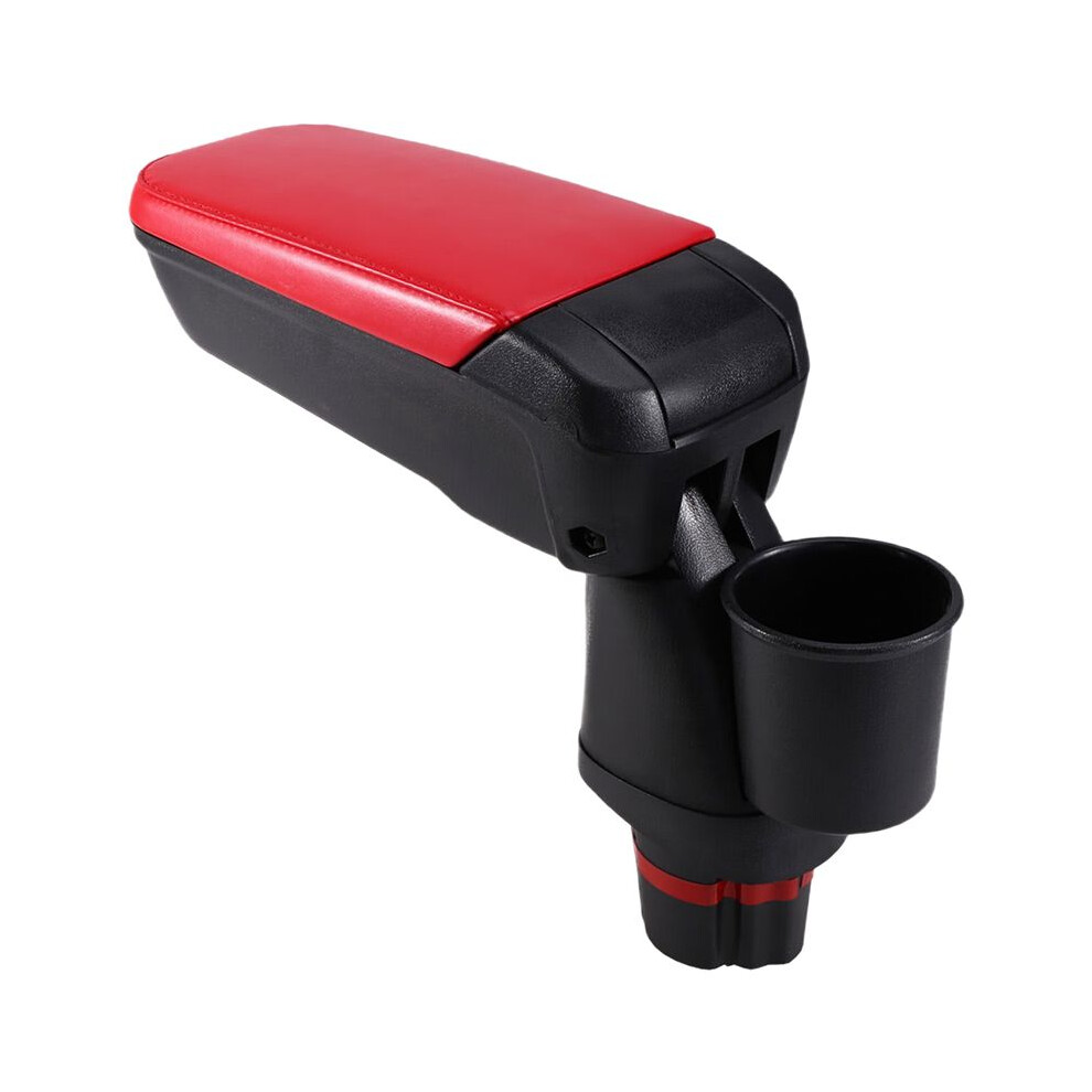 Water Cup Holder Central Armrest Box Center Console Armrest For Fortwo Forfour 453 15-19 Red 6032472320687
