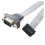 20X DB9 RS232 to 10 Pin Ribbon Cable Connector Adapter 6