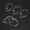 15x Universal Small Clamp  Ear Hook Loop Clip Replacement Clear 4