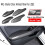 Carbon Fiber Pattern Interior Door Armrest Panel Cover Side Handle Armrest Panel Trim for   11th 2021-2023 5